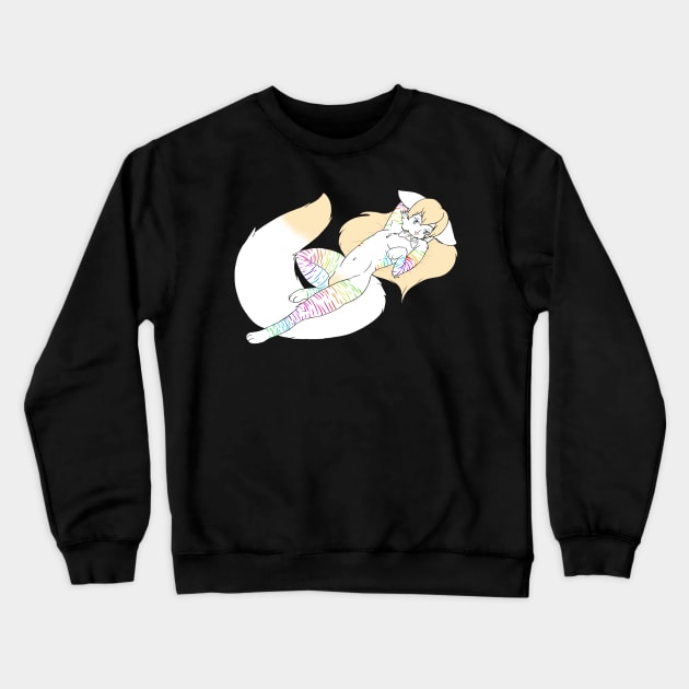 Gamer Cat Crewneck Sweatshirt by XenoKimi